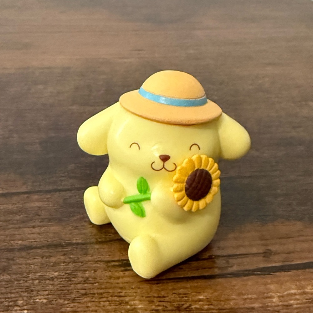 Sanrio Pompompurin Sunflower Shine My Color Figure Kawaii Moe Otaku Japan Figure - Picture 2 of 8